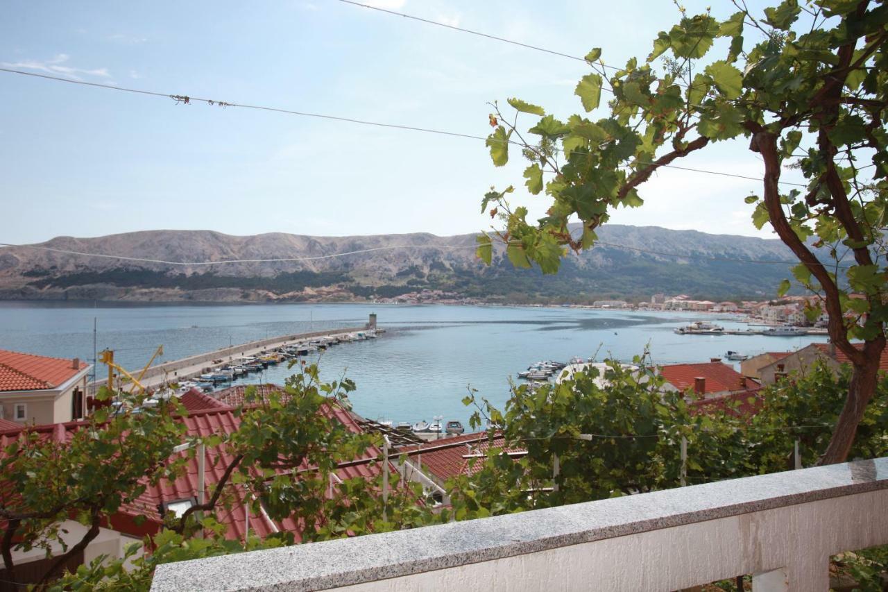 Double Rooms Jasna With Sea View Baška Eksteriør bilde