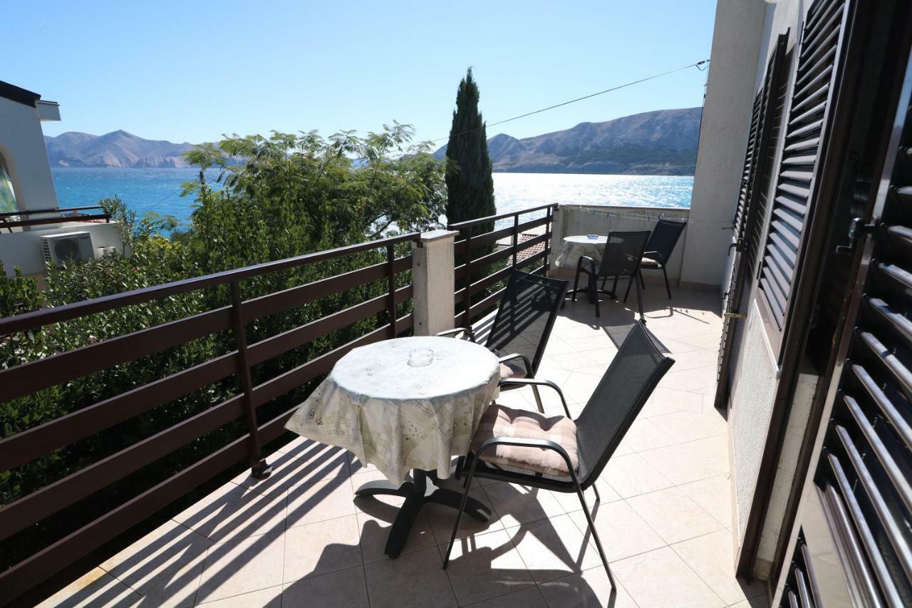 Double Rooms Jasna With Sea View Baška Eksteriør bilde